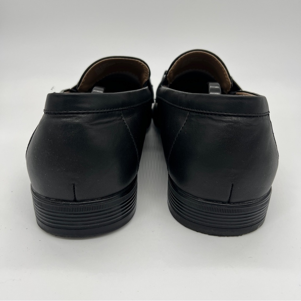 JF J. Ferrar Shadow Men's Black Loafers Dress Shoes Size 10 M Slip-on 754150 - Picture 4 of 11